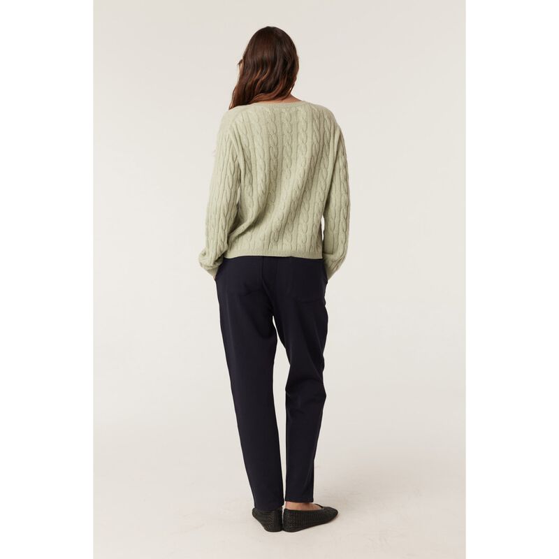 Cable Cashwool Cable Crew Jumper image number 5